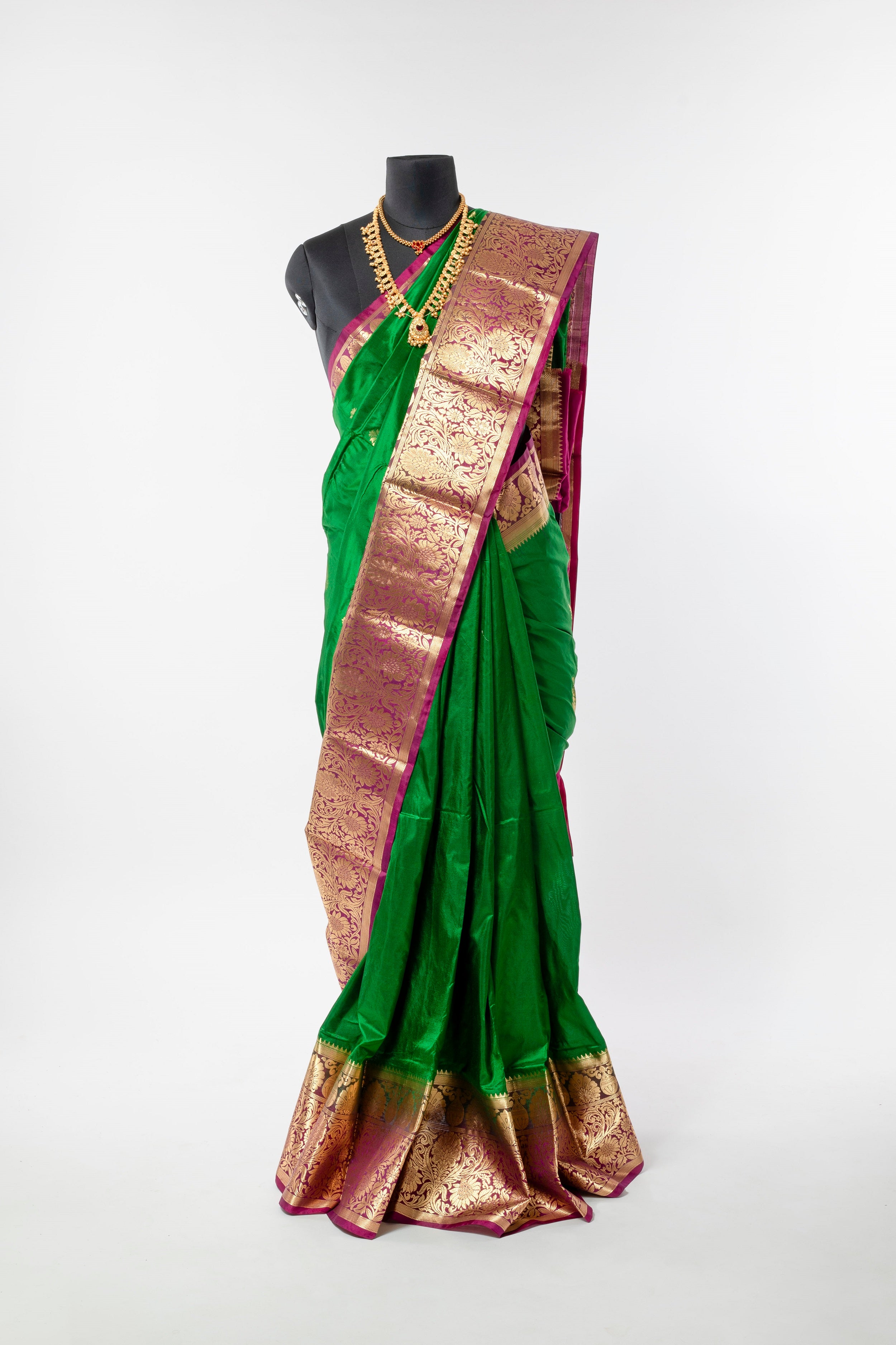 GREEN KATHPADAR SAREE
