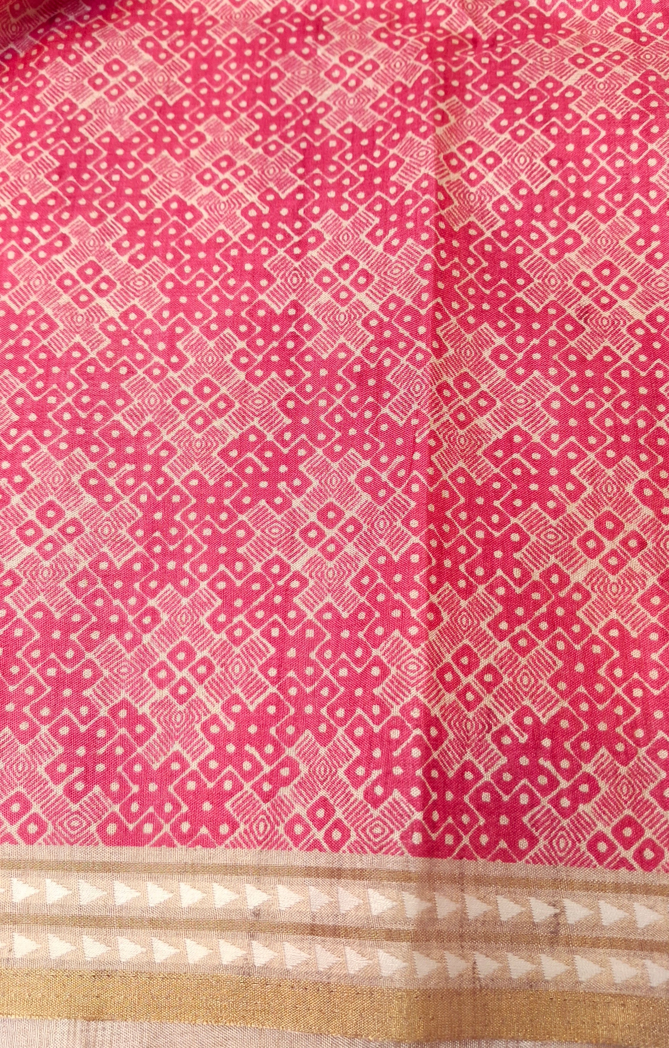 TUSSAR COTTON MIX CASUAL WEAR SAREE